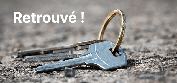 Clés retrouvées